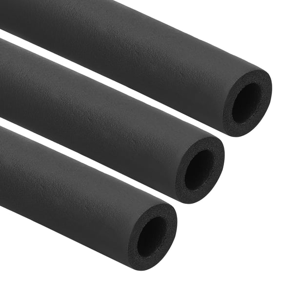 Unique Bargains 3Pcs 3/4"(19mm) ID x 6Ft Pipe Insulation Foam Tube