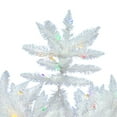 thumbnail image 2 of Vickerman 8.5' Sparkle White Spruce Artificial Christmas Tree, Multi-Colored LED Lights, 2 of 5