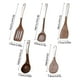 thumbnail image 2 of Precio sorpresa!Cucharas de madera para cocinar utensilios de cocina de madera y soporte para utensilios, espátula que incluye cuchara, espátula y cuchara ranurada de mango largo, 2 of 2
