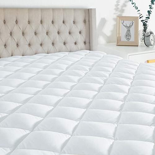 FAIRYLAND Queen Mattress Topper Pillow Top Cooling Quilted Mattress Pad Cover... 