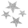 thumbnail image 1 of Parches Para Planchar, Fácil De Operar, 20 Piezas, Parches De Estrellas Con Diamantes De Imitación, Amplia Aplicabilidad, Plateado, Hermoso Para Chaquetas, 1 of 7
