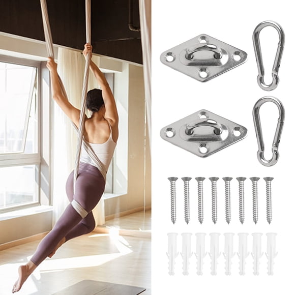 Stainless Heavy Duty Ceiling Hanging Hook Set Swing Chair Bracket Hardware Tool