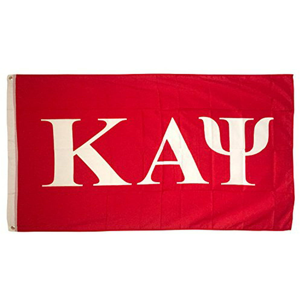 Kappa Alpha Psi Letter Fraternity Flag Greek Banner Large 3 Feet X 5