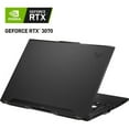 thumbnail image 3 of ASUS - TUF Dash 15.6" FHD 144Hz Gaming Laptop - Intel Core i7 - 16GB DDR5 Memory - NVIDIA GeForce RTX 3070 - 512GB PCIe SSD - Off Black, 3 of 5