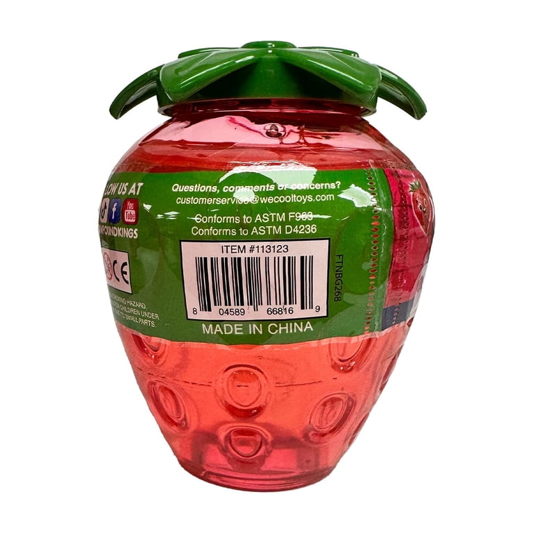 Compound Kings Nichole Jacklyne Water Slime, Red Color, Strawberry