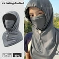 thumbnail image 5 of YEKEYI Balaclava Mask Sun UV Protection Balaclava Face Cover Hood Breathable Full Head Mask Cycling Skiing Fishing Hat, 5 of 9