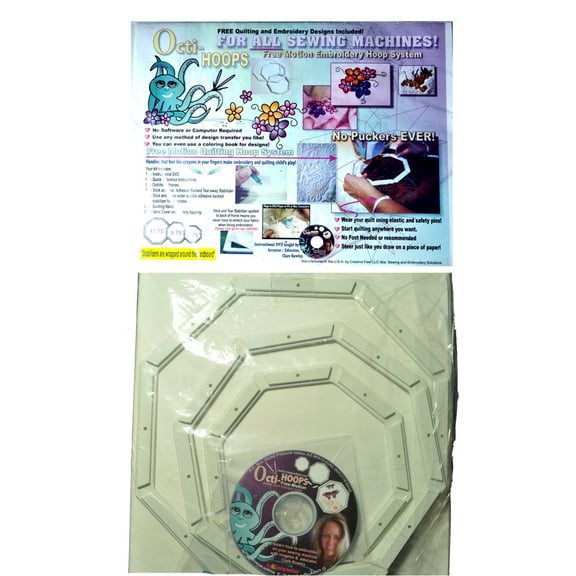 Octi-Hoops Sewing Machine Embroidery Hoops CFHP-K1