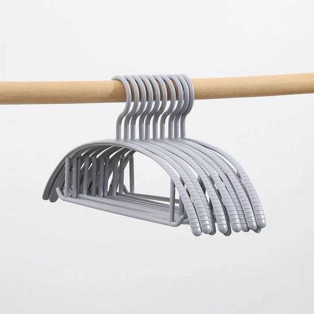 RKSTN un Cintre Sans Couture pour Bouteille Lot de 10 Gris Rangement Maison