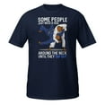 thumbnail image 2 of Some People Just Need A Hug Around The Neck Jiujitsu Premium T-Shirt (Navy, S), 2 of 2