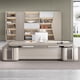 thumbnail image 3 of Standing Storage Office Desk Reception L Shaped Drawers Corner Conference Computer Desks Floor Luxury Mesa Escritorio Furniture My Lux Decor Round, 3 of 27