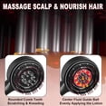 thumbnail image 6 of 3-in-1 Hair Growth Comb for Men with 630nm Red Light Therapy, Scalp Massager Brush, Oil Applicator, 72 Teeth & 8 Roller Balls, USB-C Rechargeable, Waterproof Anti Hair Loss Device, 6 of 7