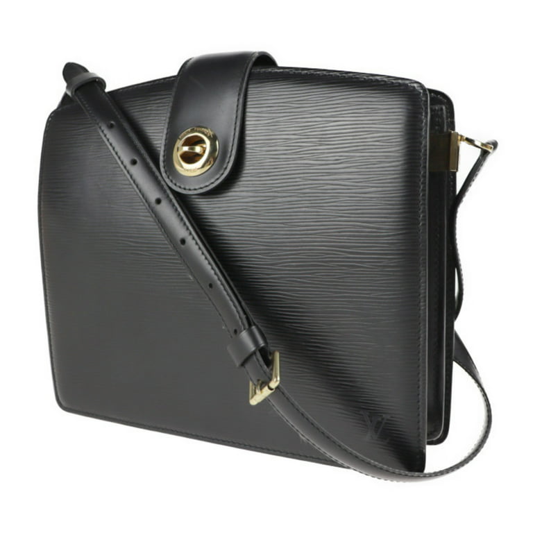 Shop Louis Vuitton EPI Leather Crossbody Bag Logo Messenger