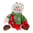 thumbnail image 2 of sentado muñeco de peluche navidad adorno decoración del hogar nieve Sunnimix muñeco de peluche navideño, 2 of 8