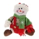 thumbnail image 2 of Adornos colgantes de peluche de reno y muñeco de nieve para árbol de Navidad Monigote de nieve, 2 of 9