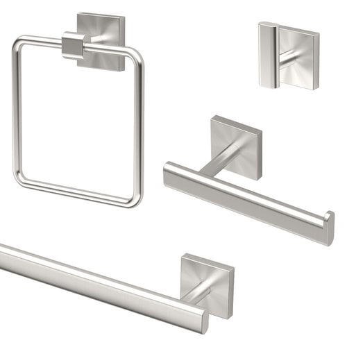 Gatco Elevate 4 Piece Bathroom Hardware Set