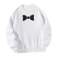 thumbnail image 5 of Sudadera con cuello redondo para mujer, manga larga, cómoda, informal, con cuello redondo SG, 5 of 8