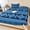 Blue, Navy Blue, Royal Blue, Midnight Blue, variant on King Size Fitted Sheet Set - Azure Blue Boho Southwestern 3 Piece Bedding Sets 16" Deep Pocket Fitted Sheet with 2 Pillowcases, Vintage Ethnic Tribes Zigzag Tile Brushed Microfiber Hotel Bed Sheets