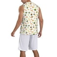 thumbnail image 2 of Naloa Sushi and Rolls Basketball Jersey Reversible Men's Mesh Athletic Sports Shirts Training Practice S-4XLLarge, 2 of 6