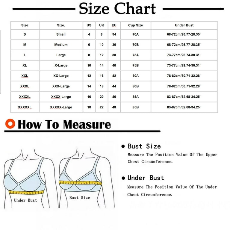 Dyegold Brasieres Para Mujer Savings Stretch Full Coverage Solid Wirefree  Underwear Lift Comfort Seamless Plus Size Everyday Wear Casual Ladies Bra
