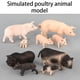 thumbnail image 5 of Simulación de granja de aves de corral Toystoory modelo de animal Decoración 13g, 5 of 6