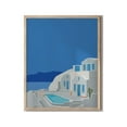 thumbnail image 4 of HAUS AND HUES Vintage Travel Posters - Greece Art Prints For Wall Decor, Blue Posters of Travel Themed Photo, Beachy Aesthetic Wall Art Prints, Greece Photo, Mykonos Artwork (12x16, Unframed), 4 of 6
