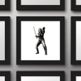 thumbnail image 3 of Gallery Pops The Witcher Season 1 - Geralt Woodcut Wall Art, Black Framed Version, 12" x 12", 3 of 5