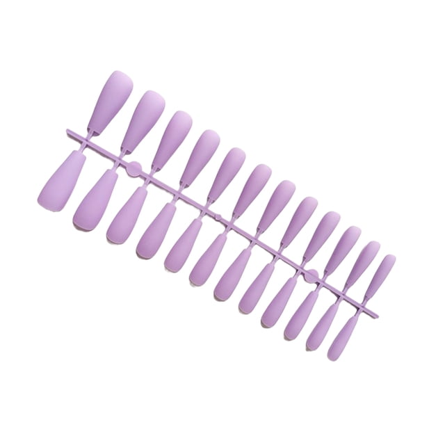 Puntas de uñas postizas Minnieouse Rosado Morado TJP1170-Y1-B1