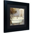 thumbnail image 2 of Trademark Fine Art "Salle de Bain I" Canvas Art by Color Bakery Black Matte, Black Frame, 2 of 4
