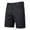 Gray, variant on DPTALR Men's Solid Color Elastic Waist Straight Leg Casual Shorts,Green,30