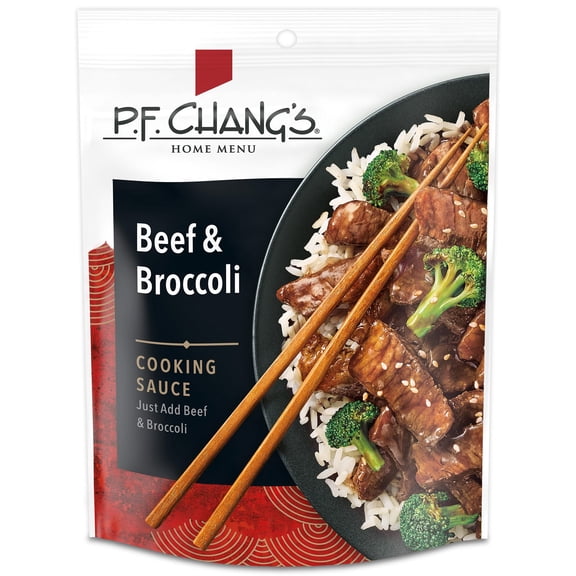 P.F. Chang's Home Menu Beef and Broccoli Cooking Sauce and Marinade, 8 fl oz.