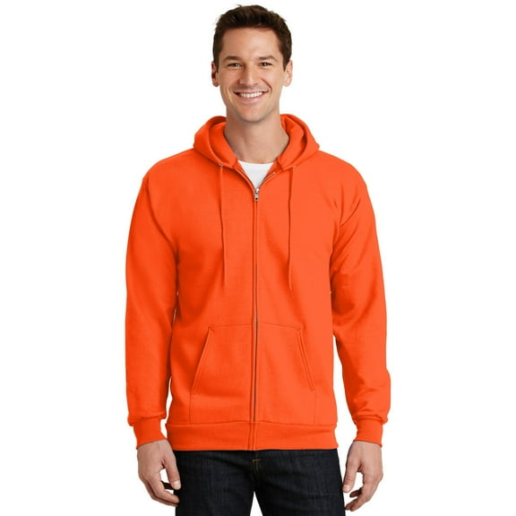 Port & Company - Essential Fleece Full-Zip Hooded Sweatshirt. PC90ZH