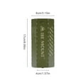 thumbnail image 4 of Cubierta Protectora Del Tanque Gas Campamento CAJA METAL (Cubierta Larga Gas) Verde, 4 of 6