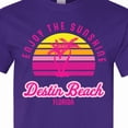 thumbnail image 4 of Inktastic Summer Enjoy the Sunshine Destin Beach Florida in Pink T-Shirt, 4 of 5