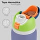 thumbnail image 3 of Termo Botella de Agua Hidranur 32 Oz, Tapa Hermética Antifugas, Morado/Verde, 3 of 5