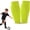 Green, variant on Soccer Shin Guards for Youth, Honeycomb Protective Pads with Lightweight Design