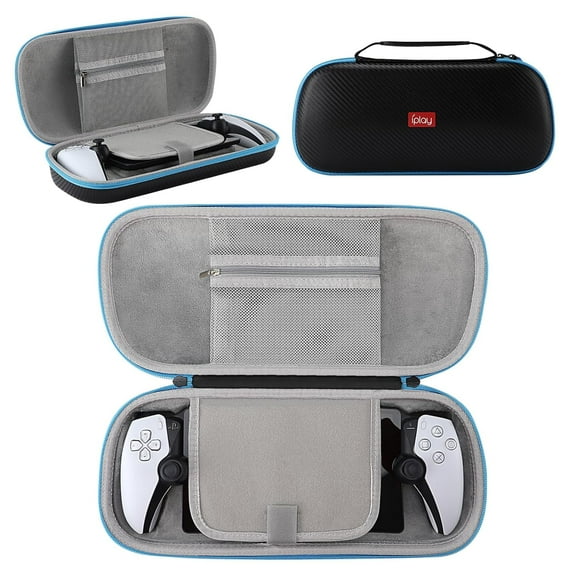 Carrying Case for Playstation Portal Remote Player, Travel Storage Case for PS5 Portal 2023 Controller & Accessories, Hard Shell Waterproof Travel Bag with Storage Mesh Pocket for Playstation Portal