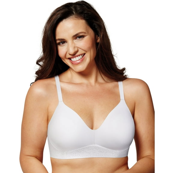 Playtex Womens Secrets Ultra-Soft Comfort Wire-Free T-Shirt Bra Style-4830