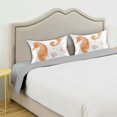thumbnail image 3 of Yayeee Pillowcase Standard Size Set of 2 Satin Wrinkle Resistant Pillow Case, Orange Seahorse, 3 of 7