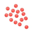 thumbnail image 1 of Unique Bargains 6mm Rond en Plastique Lumineux Lueur Pêche Perles Tacle Outil Rouge 200 Pièces, 1 of 5