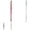 Multicolor-A, variant on Peach Pink Retractable Ballpoint Pen 14.7cm/5.7in 1mm Medium Point Gold Clip Soft Grip Quick Dry Black Ink for Home Office & Daily Use