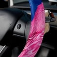 thumbnail image 5 of Flamingo 14.5 Inch Car Wheel Cover, Printing Design, PVC Leather, Auto Accessories, Steering Wheel Covers, 5 of 6