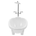 thumbnail image 2 of Pungan mini bathtub Miniature Bathtub Model Miniature Doll House Furniture Doll House Furniture Model,6.3"X6.1"X3.74", 2 of 10
