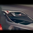 thumbnail image 5 of For Yaris 2023 Southeast Asia Version Lhd Car Inner Door Handle Bowl Panel Cover Trim Sticker Carbo, 5 of 5