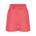 thumbnail image 4 of Kids Girls Hiking Cargo Shorts Bermuda Shorts Feel Elastic Waist for Big Tweens Athletic Play Shorts Summer Casual Shorts with Pockets 3-14 Years, 4 of 5