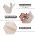 thumbnail image 3 of OULII 1Pc Automobile Tissue Holder Car Accessories Tissue Holder White Canvas, 3 of 8