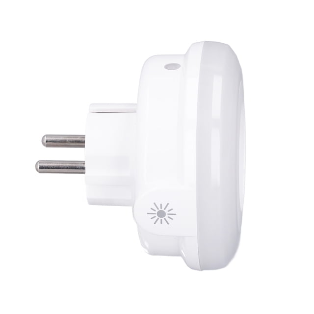 Las Luces Nocturnas LED Se Enchufan, La Luz Nocturna Se Enchufa A La Luz Cálida De La Pared Con Convertidor De Enchufe Para El Dormitorio