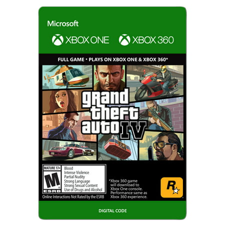 Xbox 360 Grand Theft Auto IV (Email Delivery) (Best Car Customization Game Xbox 360)
