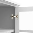 thumbnail image 2 of White TV Stand, Modern Farmhouse Wood Entertainment Center Console for TVs up to 65" for Living Room, 2 of 7