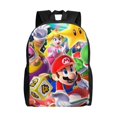 thumbnail image 1 of Mario Backpack, Travel Laptop Backpack, Water Resistant College School Computer Bag, Durable Daypack, Fit 16 Inch, 1 of 4