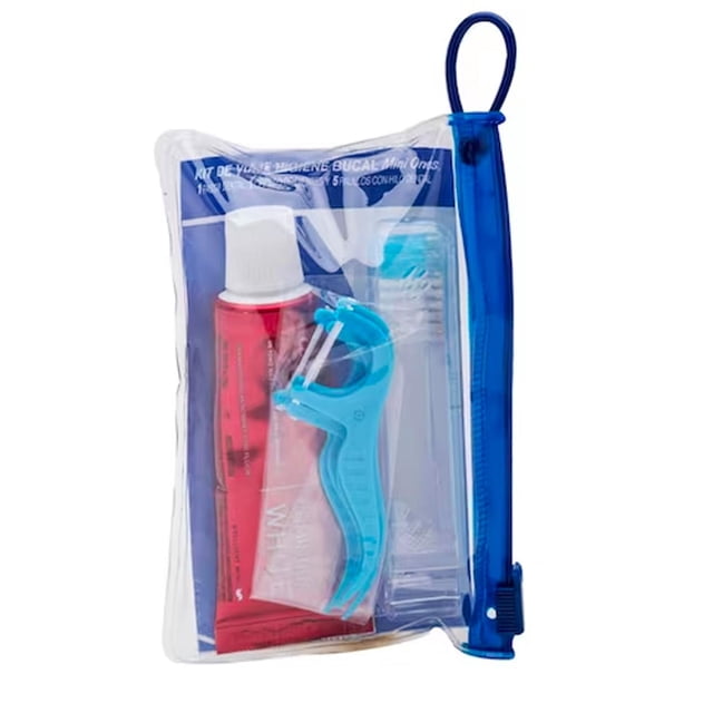 Kit Higiene Bucal Walfort para Viajes 3 piezas